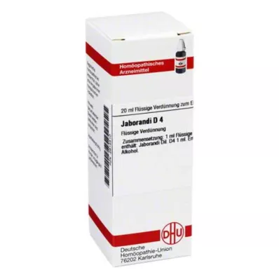 JABORANDI D 4 Fortynning, 20 ml