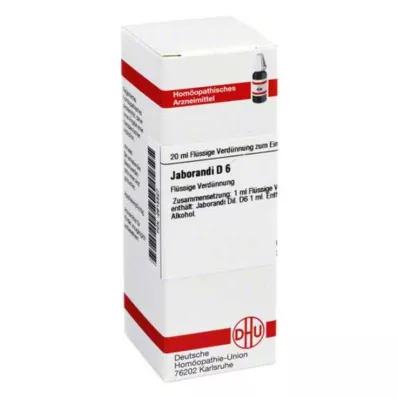 JABORANDI D6 Fortynning, 20 ml