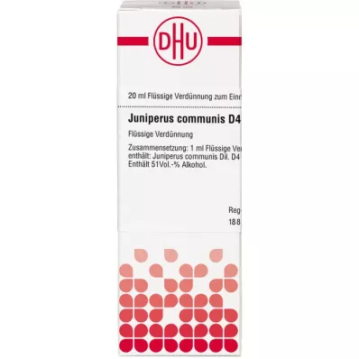Juniperus Comm D 4, 20 ml Juniperus Comm D 4, 20 ml