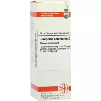 Juniperus Commd D 6, 20 ml