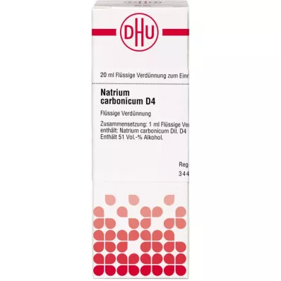 Natrium Carb D 4, 20 ml Natrium Carb D 4, 20 ml