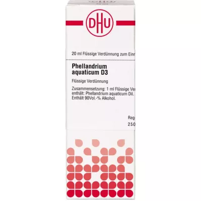 Phellandrium Aquat D 3, 20 ml Phellandrium Aquat D 3, 20 ml