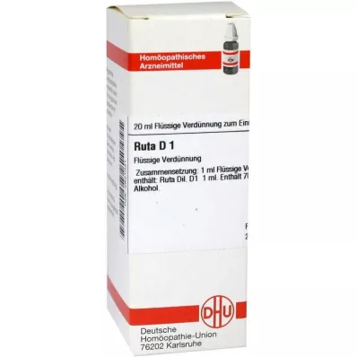 RUTA D 1 Fortynning, 20 ml RUTA D 1 Fortynning, 20 ml