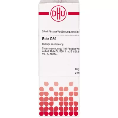 RUTA D 30 Fortynning, 20 ml