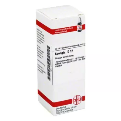 SPONGIA D 12 Fortynning, 20 ml SPONGIA D 12 Fortynning, 20 ml