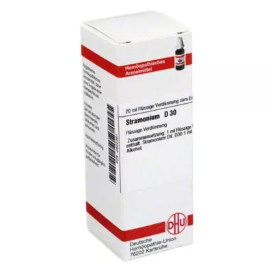 STRAMONIUM D 30 Fortynning, 20 ml