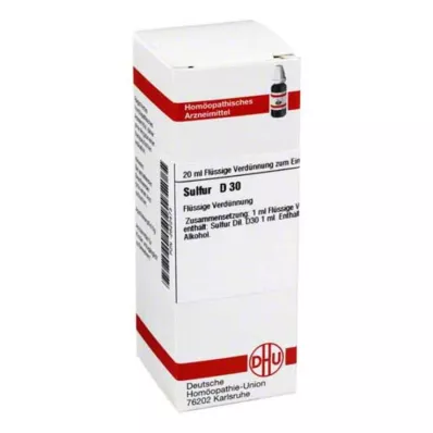 SULFUR D 30 Fortynning, 20 ml