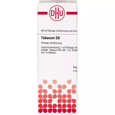 TABACUM D 8 Fortynning, 20 ml