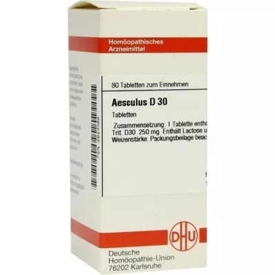 Aesculus D30, 80 stk