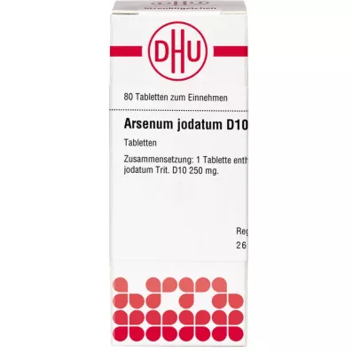 Arsenum Jodat D10, 80 stk