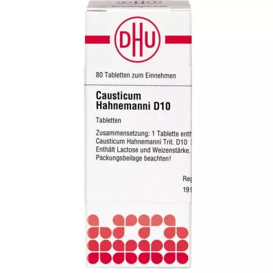 Causticum Rooster D10, 80 stk