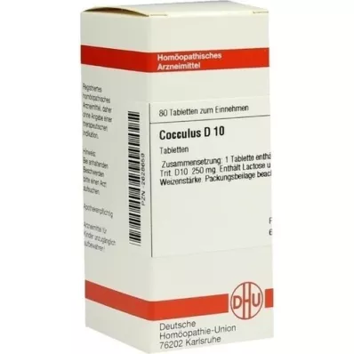 Cocculus D10, 80 stk