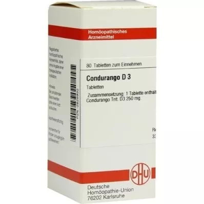 Condurango D 3, 80 stk
