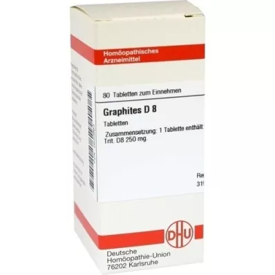 GRAPHITES D 8 tabletter, 80 stk GRAPHITES D 8 tabletter, 80 stk