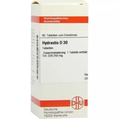 Hydrastis D30, 80 stk