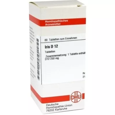 IRIS D 12 tabletter, 80 stk IRIS D 12 tabletter, 80 stk