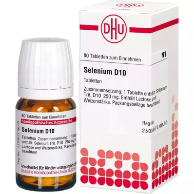 Selenium d10, 80 stk