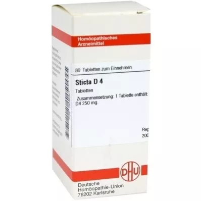 Sticta D 4, 80 stk Sticta D 4, 80 stk