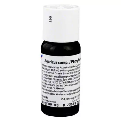 AGARICUS COMP./fosforblanding, 50 ml AGARICUS COMP./fosforblanding, 50 ml