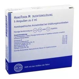 HANOTOXIN M injeksjonsløsning, 5x2 ml