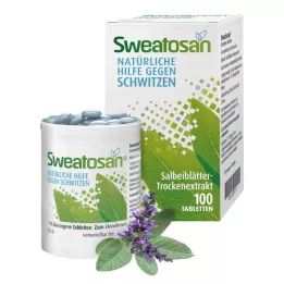 SWEATOSAN belagte tabletter, 100 stk