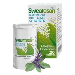 SWEATOSAN belagte tabletter, 200 stk
