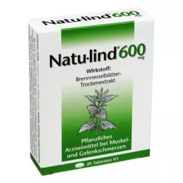 NATULIND 600 mg drasjerte tabletter, 20 stk