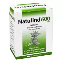 NATULIND 600 mg overtrukket tabletter, 50 stk
