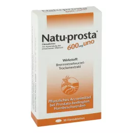 NATUPROSTA 600 mg uno filmdrasjerte tabletter, 30 stk