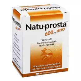 NATUPROSTA 600 mg uno filmdrasjerte tabletter, 60 stk