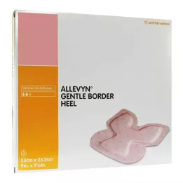 ALLEVYN Skånsom border hælskumdressing, 5 stk