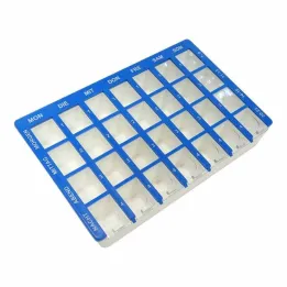 Nettbrettboks 1 uke 28 rom skyvelokk, 1 stk