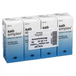 SAB simpleks oral suspensjon, 4X30 ml
