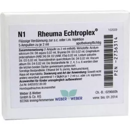 RHEUMA ECHTROPLEX Injeksjonsløsning, 5x2 ml