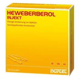 HEWEBERBEROL Injiser ampuller, 100 stk