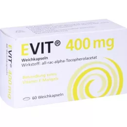EVIT 400 myke kapsler, 60 stk