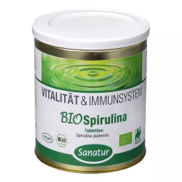 BIOSPIRULINA fra økologiske havbrukstabletter, 1000 stk