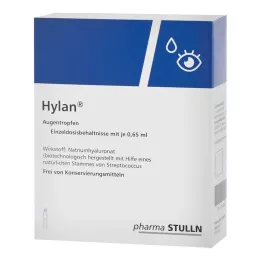 HYLAN 0,65 ml øyedråper, 60 stk