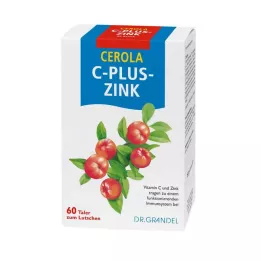 CEROLA C pluss Zink Taler Grandel, 60 stk