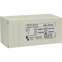 AMBIX Safe-Can Portpunkt.Kan.22 Gx25 mm rett, 10 stk