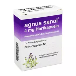AGNUS SANOL Hard kapsler, 30 stk