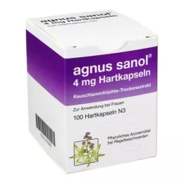 AGNUS SANOL Hard kapsler, 100 stk