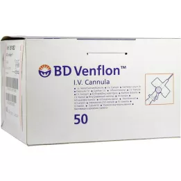 BD VENFLON 2 20 G 1,0x32 mm inneliggende kanyle, 50 stk
