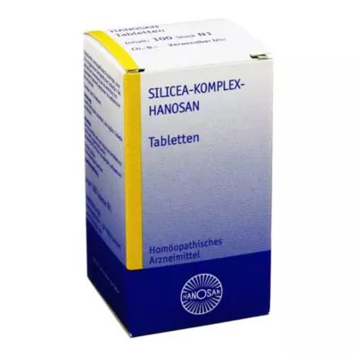 SILICEA KOMPLEX Hanosan-tabletter, 100 stk SILICEA KOMPLEX Hanosan-tabletter, 100 stk