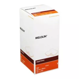 MELOLIN 10x10 cm sårbandasjer sterile, 100 stk