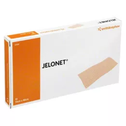 JELONET Parafingasbind 10x40 cm steril, 10 stk