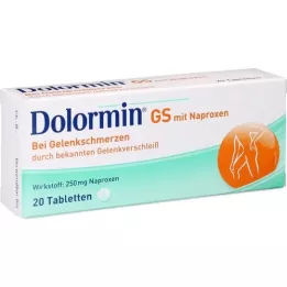 DOLORMIN GS med naproxen -tabletter, 20 stk