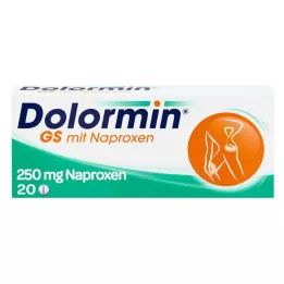 DOLORMIN GS med Naproxen-tabletter, 20 stk