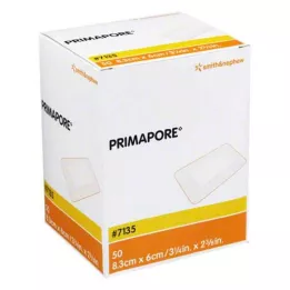 PRIMAPORE 6x8,3 cm sårforening steril, 50 stk