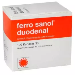FERRO SANOL duodenale harde kapsler med msr belagte pellets, 100 stk